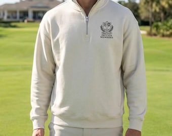 Sweatshirt for Men Women, Preppy Country Club Style, Minimalist Golf Clothing, Casual Pullover, Gift for Golfer