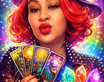 Intuïtief orakel tarotlezen: 5 kaarten gespreid + 2 orakelkaarten voor duidelijkheid (30 min)