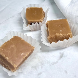 Veganistische klassieke vanillekaramelsnoepjes | Zachte handgemaakte karamels in kleine batches | Ambachtelijk in kleine batches | Bruiloft- en bruidsbedankjes | Theekransje