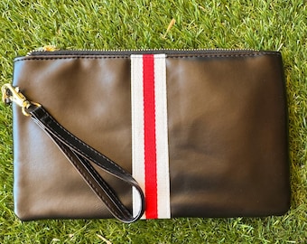 Bolso de mano Preppy on the Go en color negro.