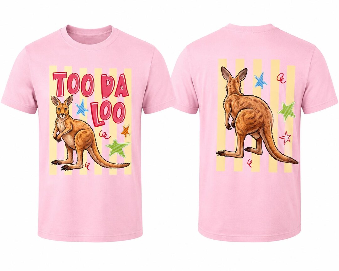 Too Da Loo Front and Back - Etsy