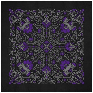 Orchids Nouveau Bandana