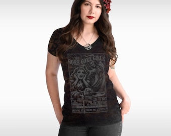 Camiseta Gore Gore para niña (desgastada)