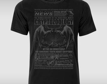 Camiseta de criptozoología para hombre