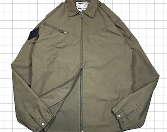 Vintage Oakley Military Double Zip Jacket - M