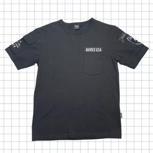 Avirex Spellout Cropped Tshirt - S image 1