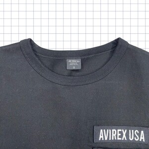 Avirex Spellout Cropped Tshirt - S image 6