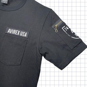 Avirex Spellout Cropped Tshirt - S image 4