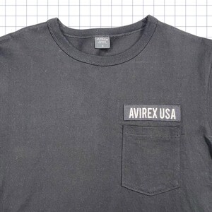 Avirex Spellout Cropped Tshirt - S image 3