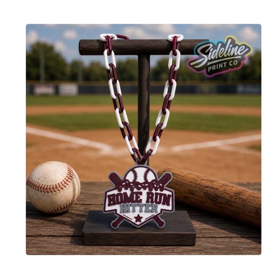 Baseball Dugout Chain 3D Print File | Softball Hype Chain STL/3MF File ...