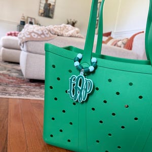 Monogram Bag Tag | Monogram Keychain