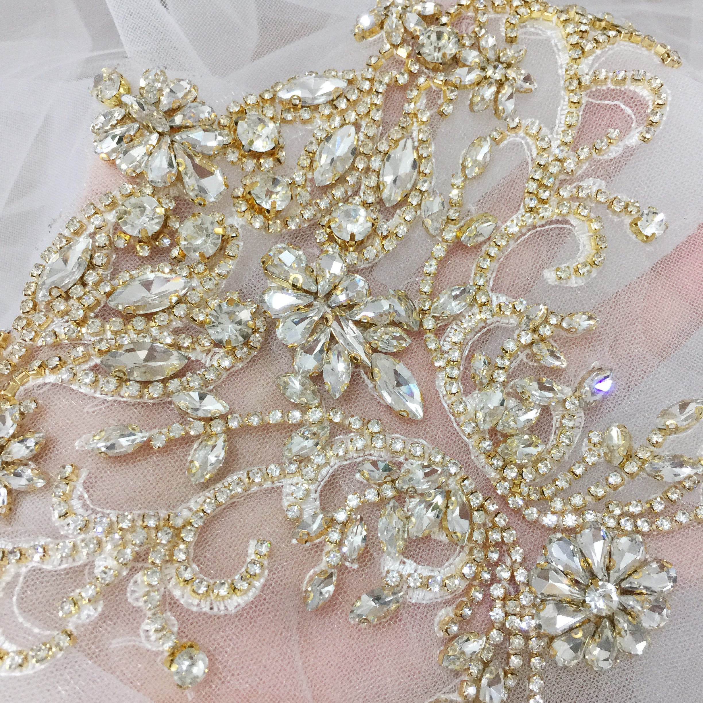 Cintura da sposa con strass di perle fatta a mano – Cintura per abito da sposa - Italia