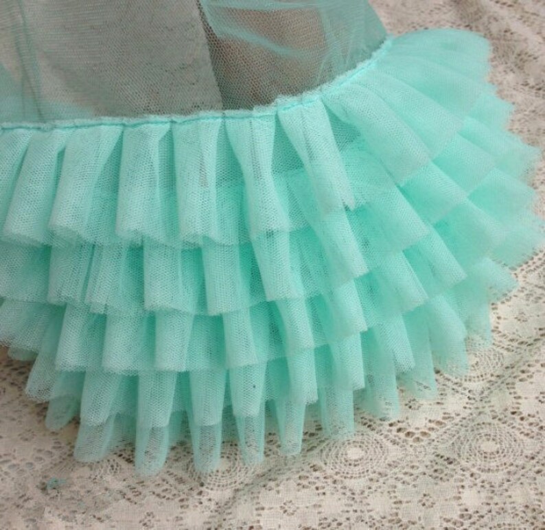 Pink Ruffled Lace Trim Pleated Trim Lace for Wedding Dress - Etsy
