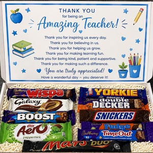 Personalized Chocolate Box | Assorted Chocolate Bars Gift