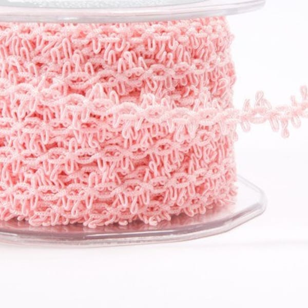 1/2 Inch Trimming Loops Ribbon Pink Ribbon Loop Pink Trim