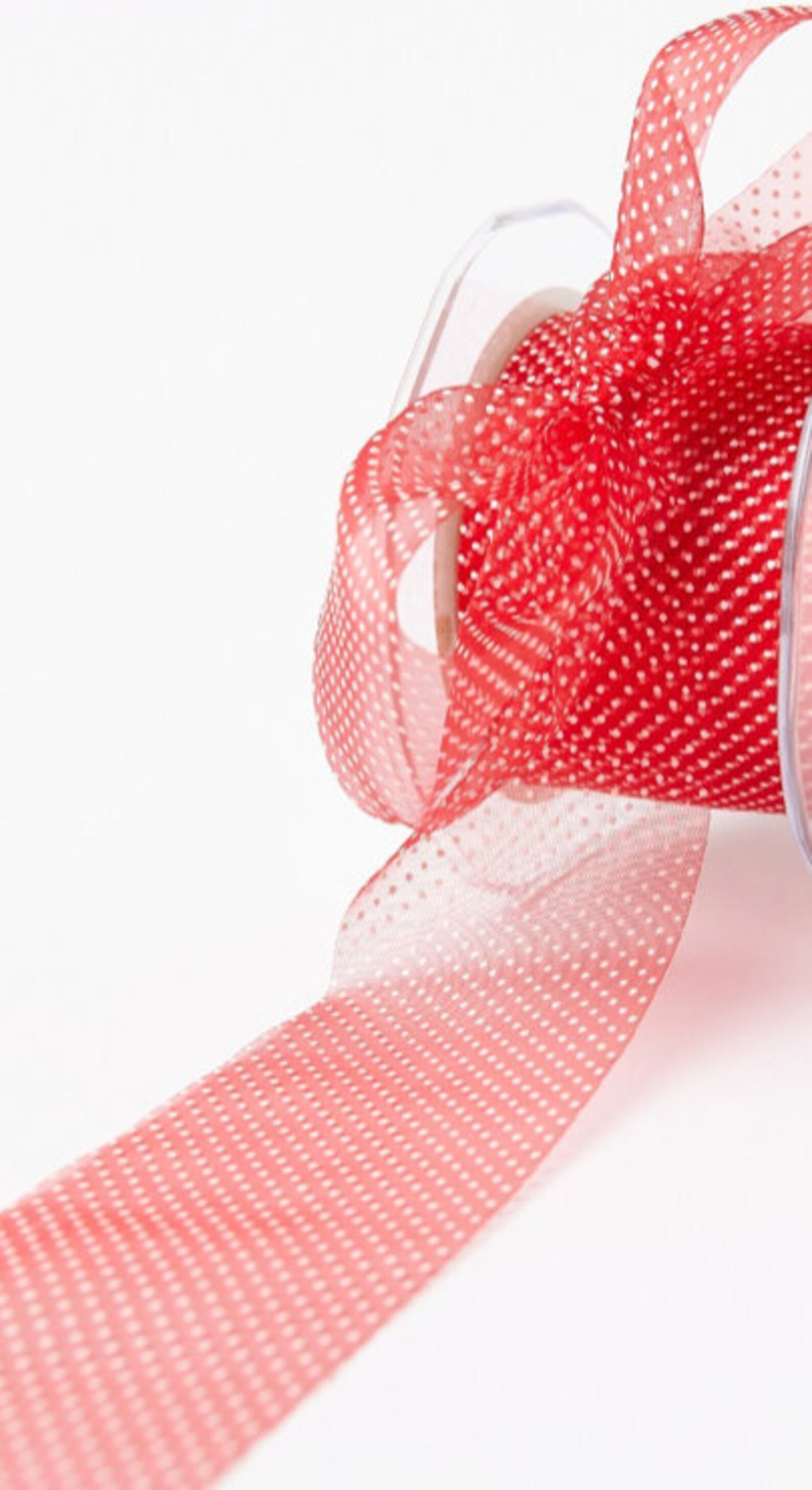 2 Inch Sheer Mini Dot Ribbon by the Yard Lots of Colors to Choose From ...