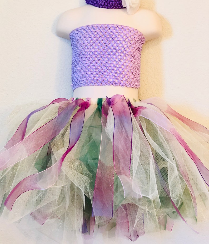 Forest elf tulle Skirt (black)