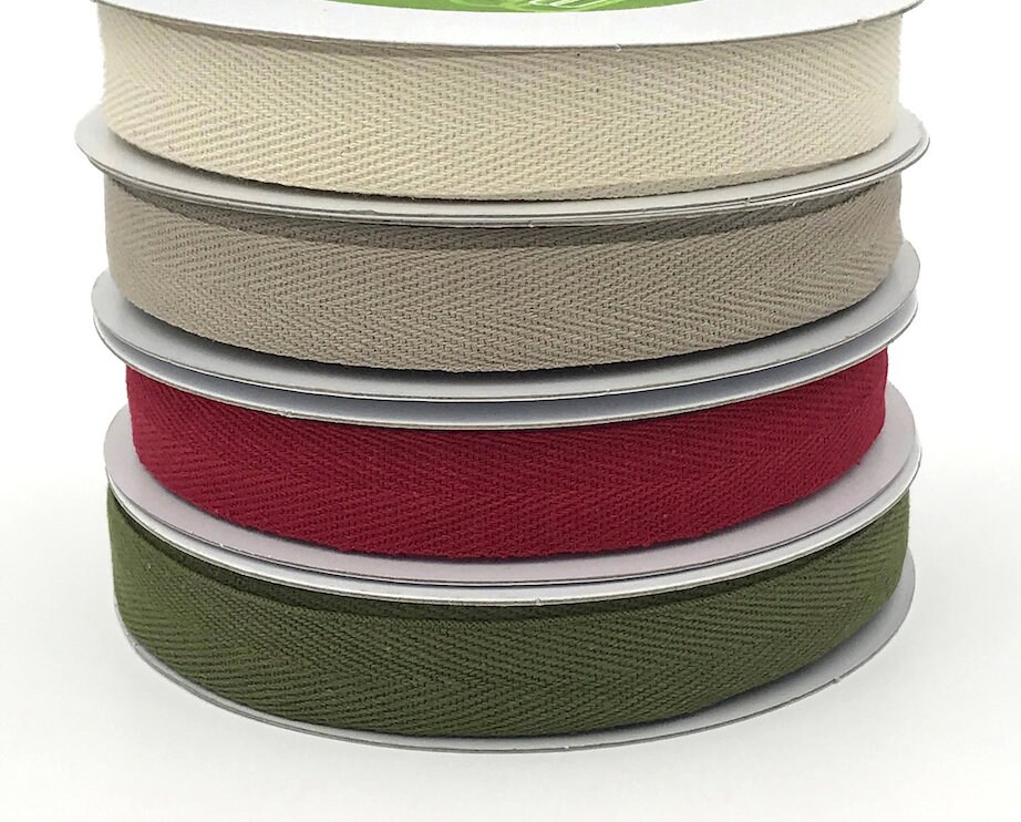Woven Ribbon Twill Tape Cotton Tape Cotton 0.39 10 Mm Wide by the Metre  1.09 Yards -  Israel