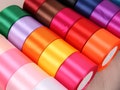 All Sizes Satin Ribbon Double Face By the Yard DIY Baskets Doll Ribbon Wreaths Hair Bows Hair Craft Floral wreath floral