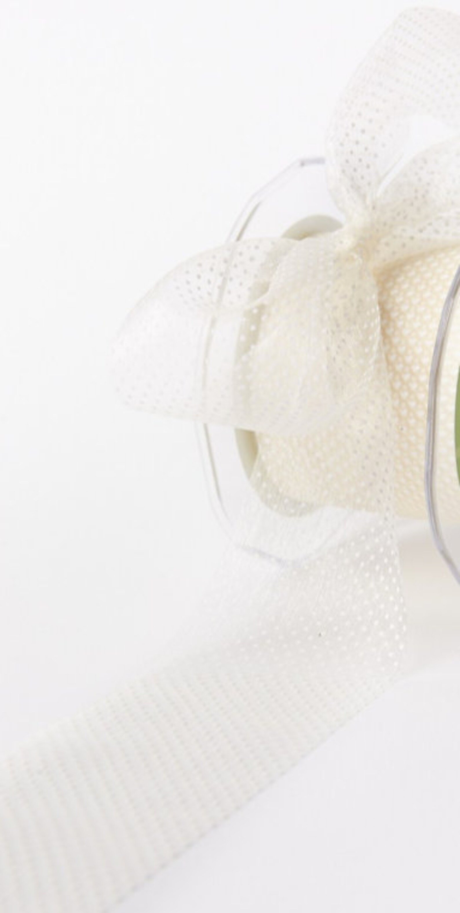 2 Inch Sheer Mini Dot Ribbon by the Yard Lots of Colors to Choose From ...