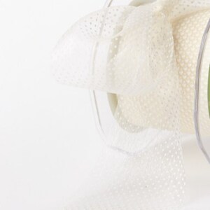 2 Inch Sheer Mini Dot Ribbon by the Yard Lots of Colors to Choose From ...
