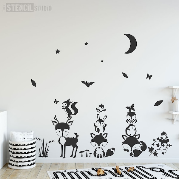 Girls Room Stencils - Etsy