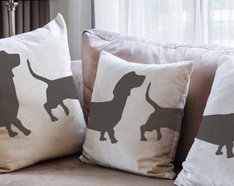 Dachshund Dog Stencil from The Stencil Studio. Reusable home decor & DIY stencils, simple to use. 10053