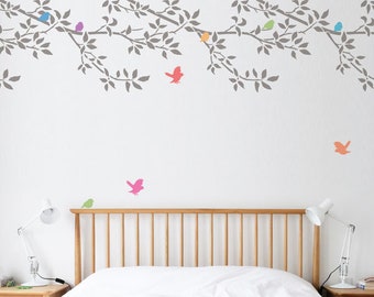 Branch Stencil Etsy
