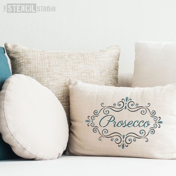 SKETCHED CIRCLE Stencils for Decorating Walls. Stunning Geometric Stencils  for Painting Onto Your Walls, Create a Feature Wall. 