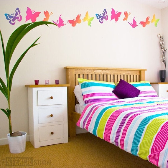 Girls Bedroom Stencils