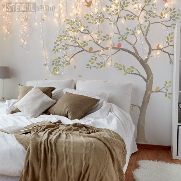 Tree Wall Stencil- Tree Stencil- Tree Stencil For Wall Painting