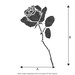 Summer Rose Stem Stencil From the Stencil Studio. Reusable Home Decor ...