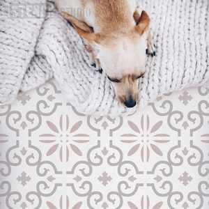 Tile Repeat Stencil - Rissington Tile Stencil - Reusable Stencils for Home decor - Tile Wallpaper Stencils - 10731