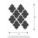 Meknes Moroccan Stencil From the Stencil Studio. Reusable Stencils for ...