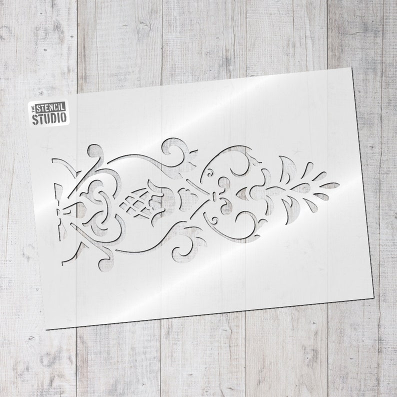 Border Stencils Dorothy Furniture Stencil Decorative Etsy Canada