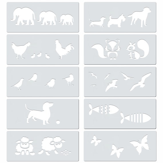 Animal stencils  Animal stencil, Animal outline, Stencils printables