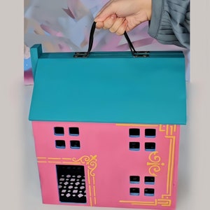 ISLAMIC ART: Carry+Play Mosque Dollhouse with Pegdolls | Toys | Pretend Play