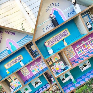 ISLAMIC ART: Mosque Dollhouse with Pegdolls | Toys | Pretend Play