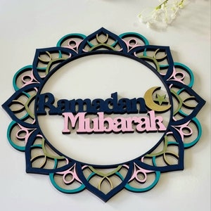 ramadan mubarak wreath
