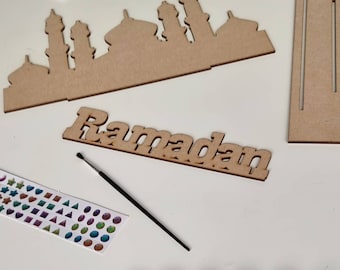 ISLAMIC ART: Ramadan Mosque | Ramadan Craft Kit