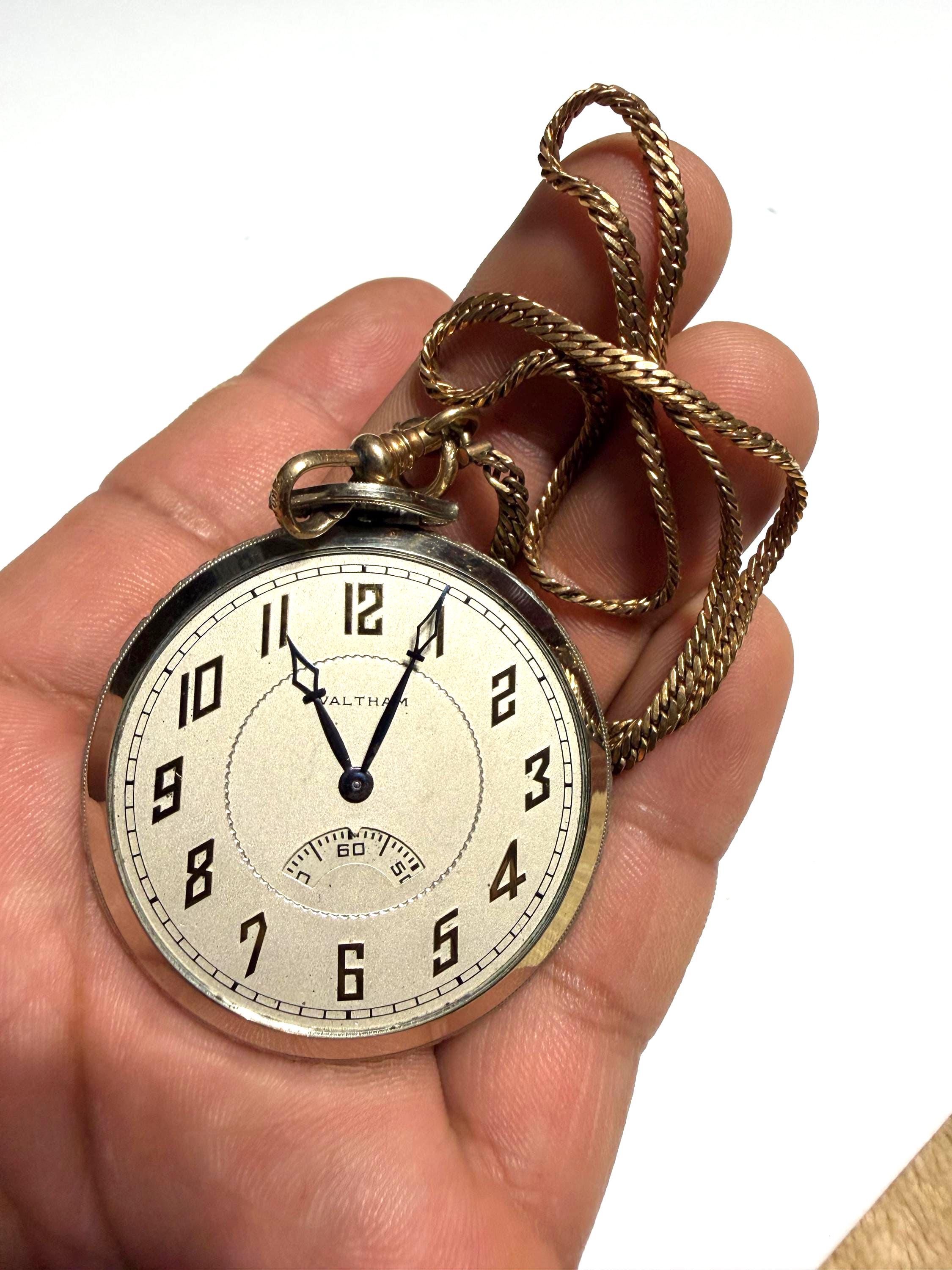 Antique Simmons Watch Chain - Etsy
