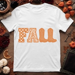Faux Embroidery Fall Western PNG Clipart