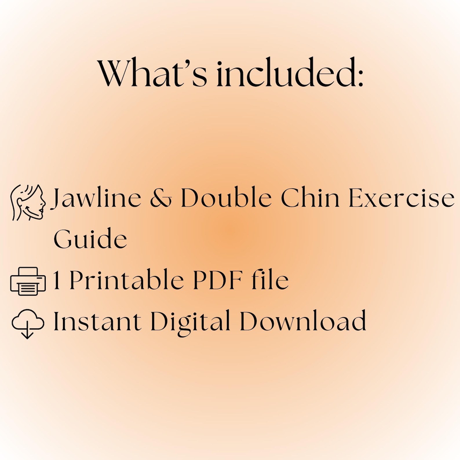 Jawline & Double Chin Exercises | Printable Chin and Neck Workout Chart ...