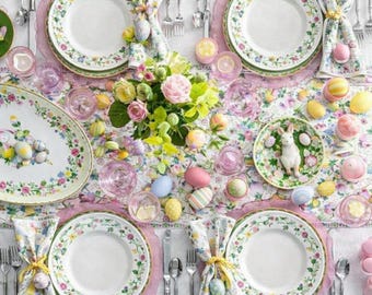 x1 Platos de cena de gres Farberware English Garden disponibles Reemplazo de 10 1/2” vendido individualmente