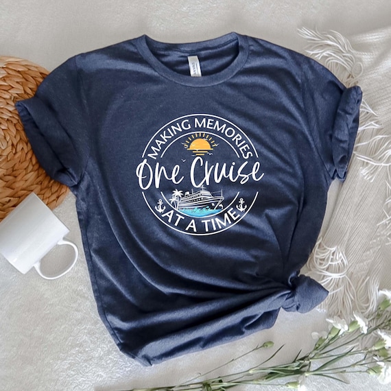 Making Memories One Cruise At A Time Shirt, Adventures Await 2026 Shirt, Family Cruise Shirt, Caribbean Vacation, Matching Group Trip Shirt