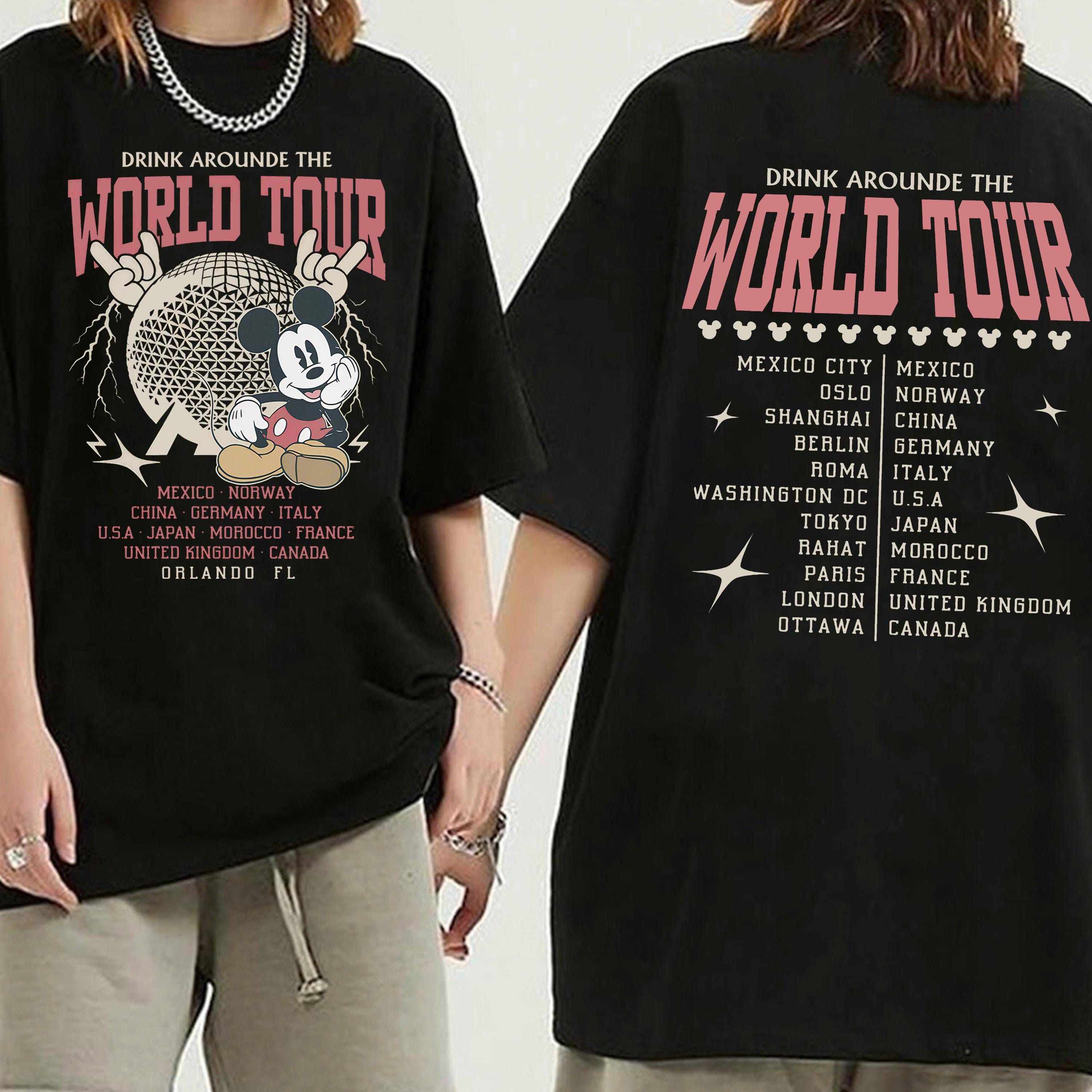 World Tour Shirt - Etsy