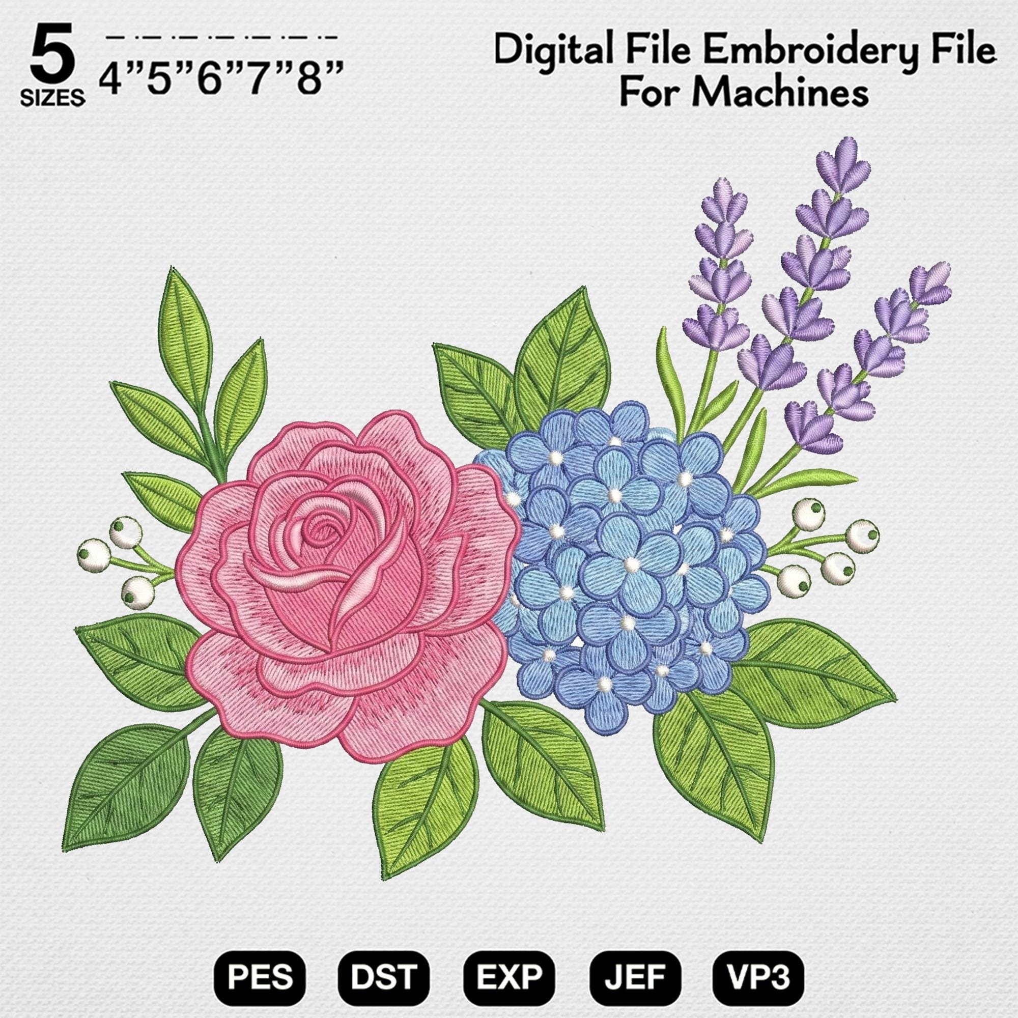 Flowerbouquetpattern - Etsy 日本