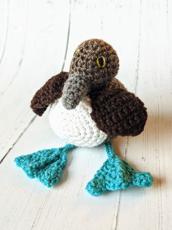 blue footed booby stuffed animal