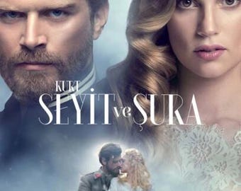 DVD complet de la saison 1 de Kurt Seyit Ve Sura Série télévisée dramatique historique turque avec sous-titres anglais | Jeu de 4 disques
