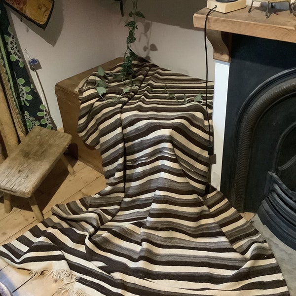 Morocco Wool Blanket Etsy